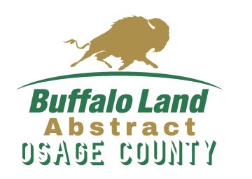 Buffalo_Land_Abstract_Osage_County_Logo